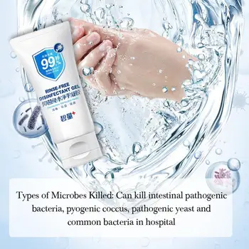 

1pcs In stock Disposable Wash-free Hand Sanitizer 75% Alcohol Antibacterial Hand Sanitizer Disinfection Gel 99% Sterilization