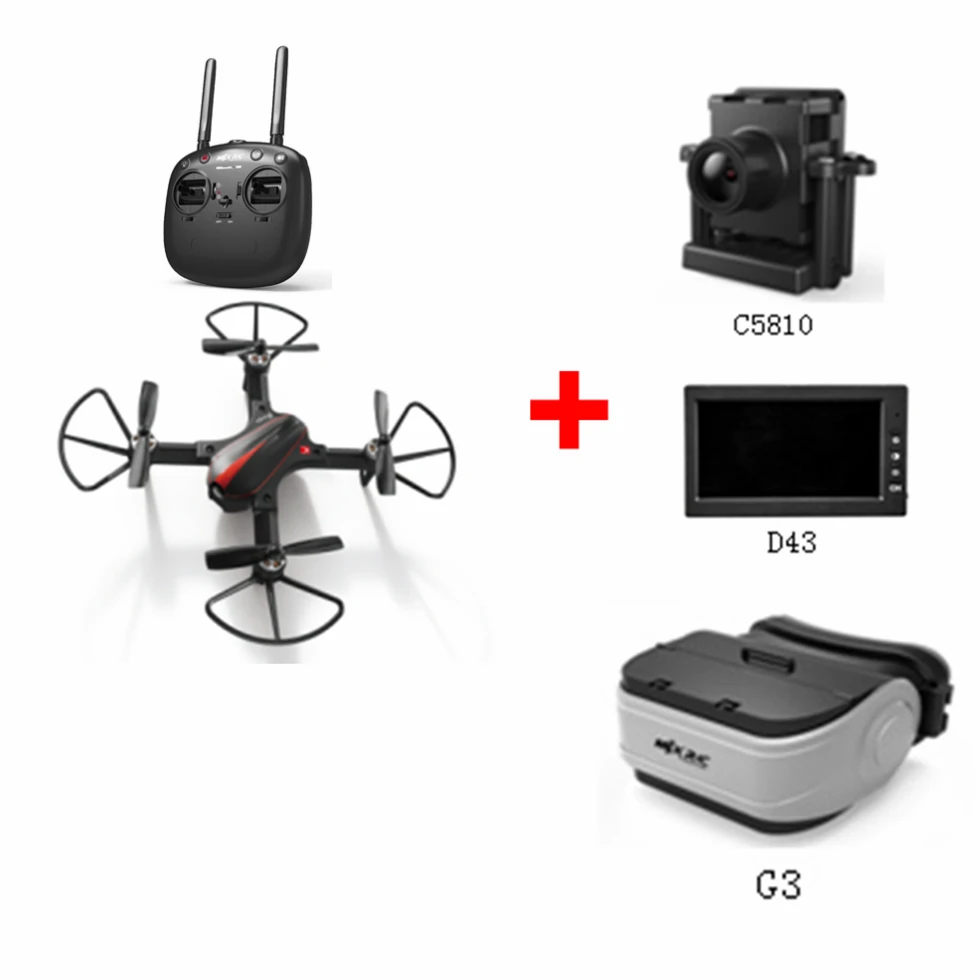 B3 mini C5810 D43 G3 MJX Bugs3 мини Бесщеточный гоночный Радиоуправляемый квадрокоптер Дрон с C5810 FPV 5,8G камерой 2,4 GHz Commnuication Acro и Angel Mode B3 Mini - Цвет: B3 mini C5810 D43 G3
