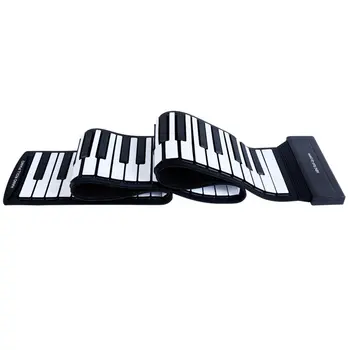 

88 Keys For Hand Held Piano Thickening Professional Midi Soft Keyboard Folding Portable Electronic Organ With Pedal Hot!