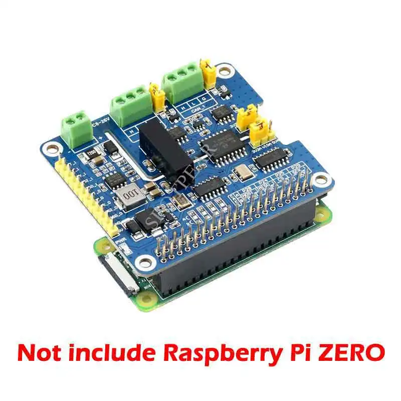 Raspberry pi 2-channel Isolado Pode fd Expansão Chapéu Multi Proteções para Raspberry pi - Imagem 2