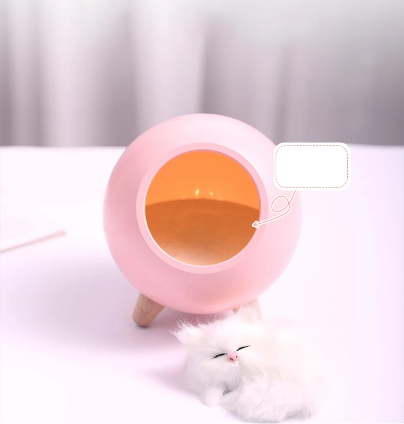 ASTRORA милый Кошкин дом с сенсорной регулировкой яркости светодиода USB ночной Светильник креативный подарок лампа детская спальня домашнее современное прикроватное украшение