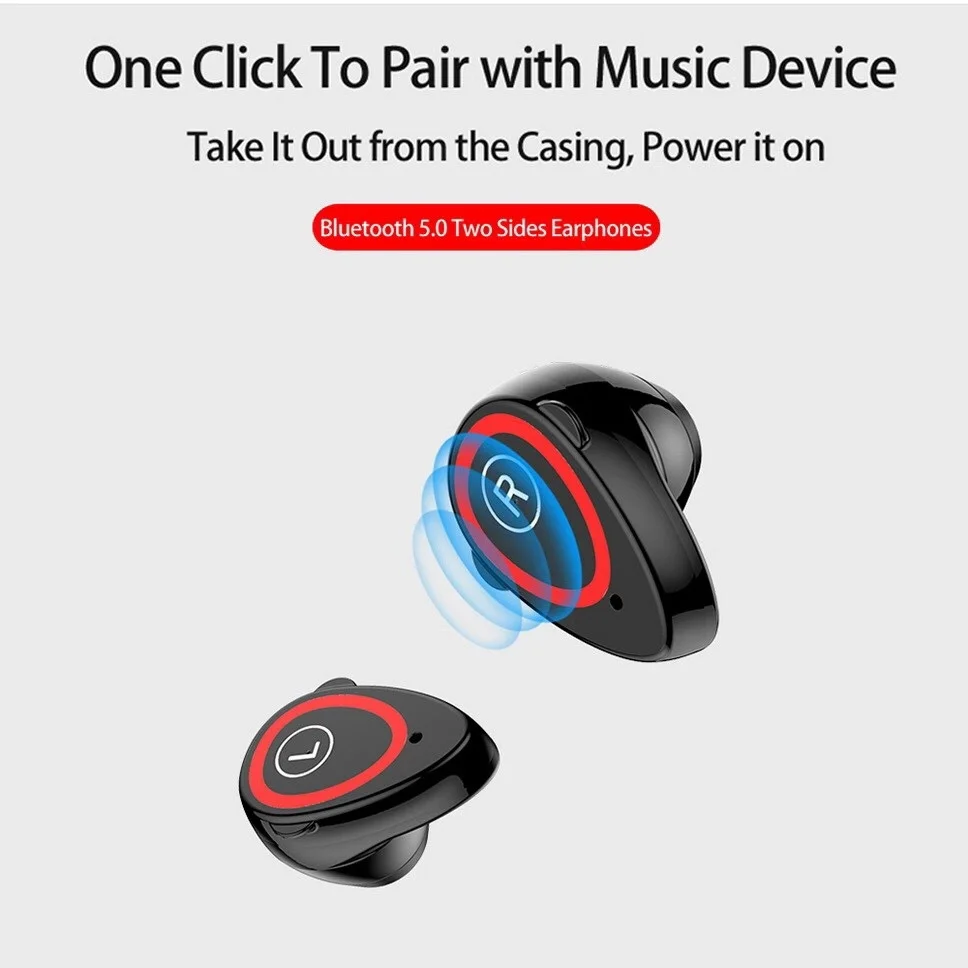 M1 Wireless Bluetooth 5.0 Earphone Earbuds TWS With Heart Rate Blood Pressure Monitor Smart Watch Sport Stereo Earbud Headset