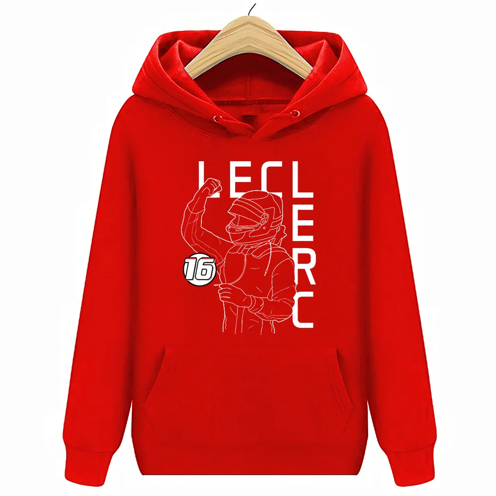 

Scuderia Ferrari Charles Leclerc Hoodies Sweatshirts Red