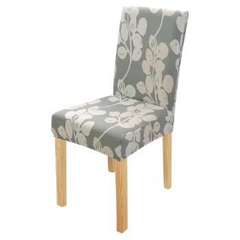 

DIDIHOU Spandex Chair Cover Stretch Elastic Dining Seat Cover for Banquet Wedding Restaurant Hotel Anti-dirty Removable Chair