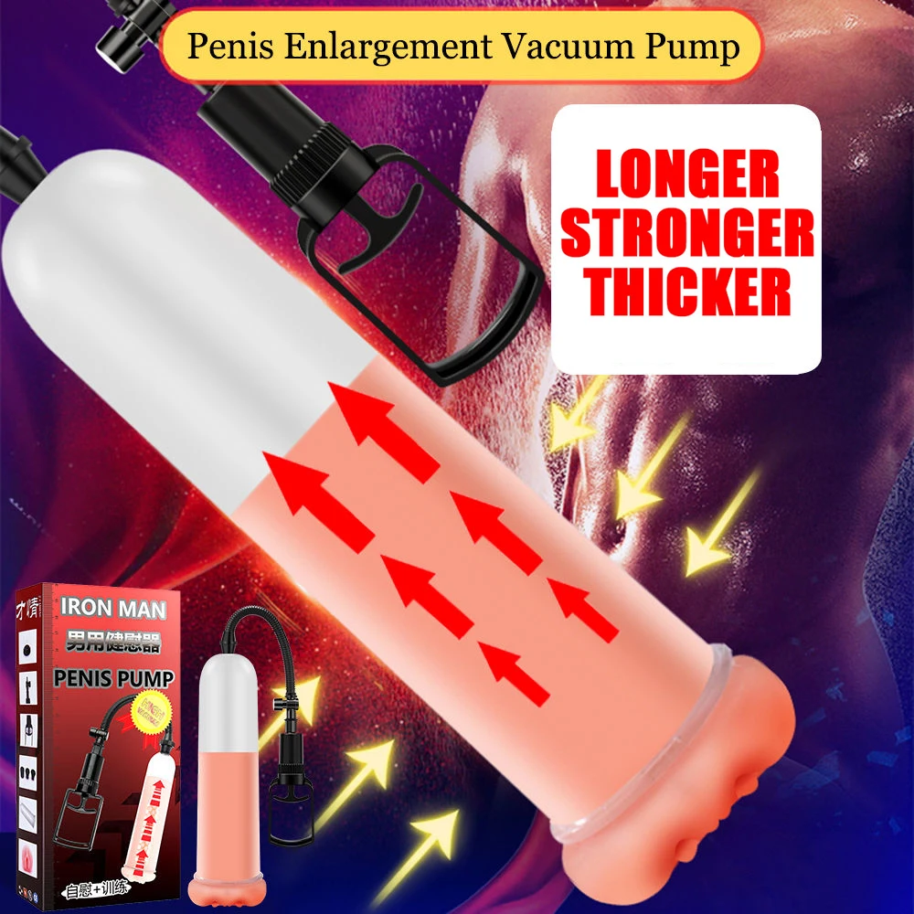 Penis Enlargement Extension Machine Sex Toys Penis Massager Powerful Vacuum Penis Pump Male Masturb