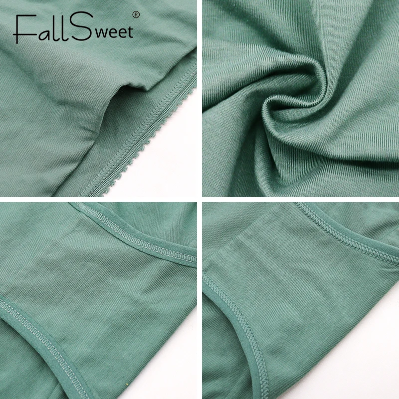 FallSweet 2Pcs/Set! Plus Size Panties For Women Female Underwear M