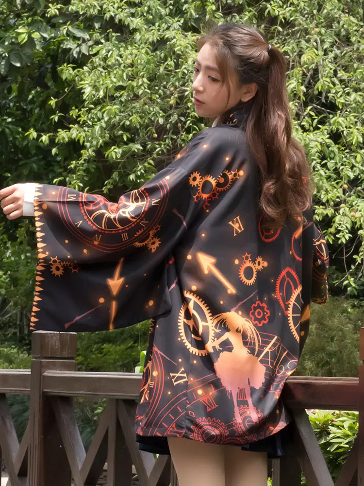 kimono samurai costume streetwear plus haori asian clothes yukata men women cardigan traditioanl japanese clothing
