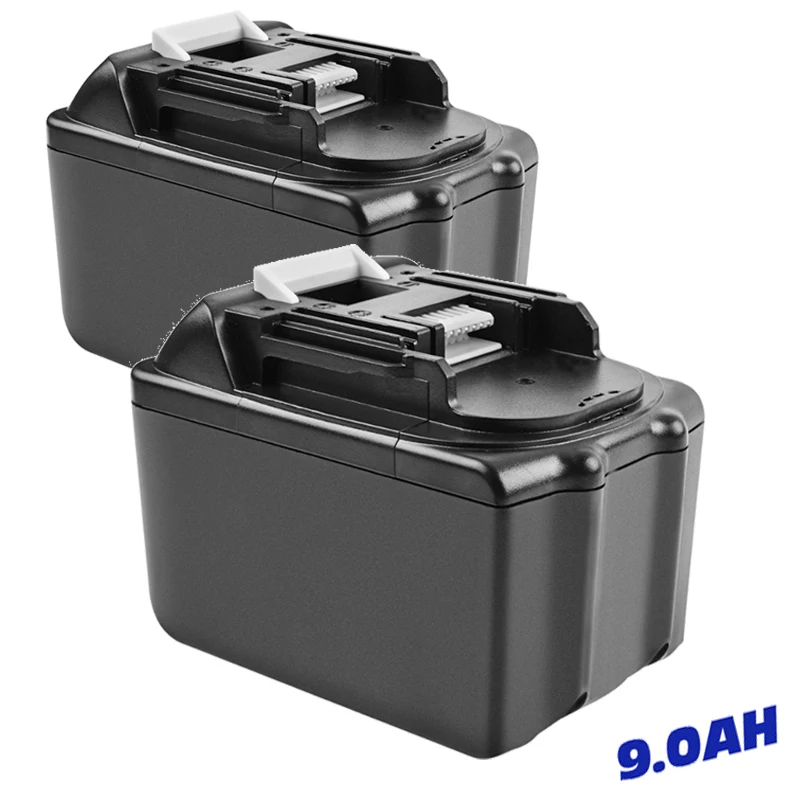 

bonacell 2pcs 9000mAh 18V BL1830 BL1835 BL1815 Battery for Makita BCS550 BFS450 BHP453 BSS501 BVR450 MR100 Tools
