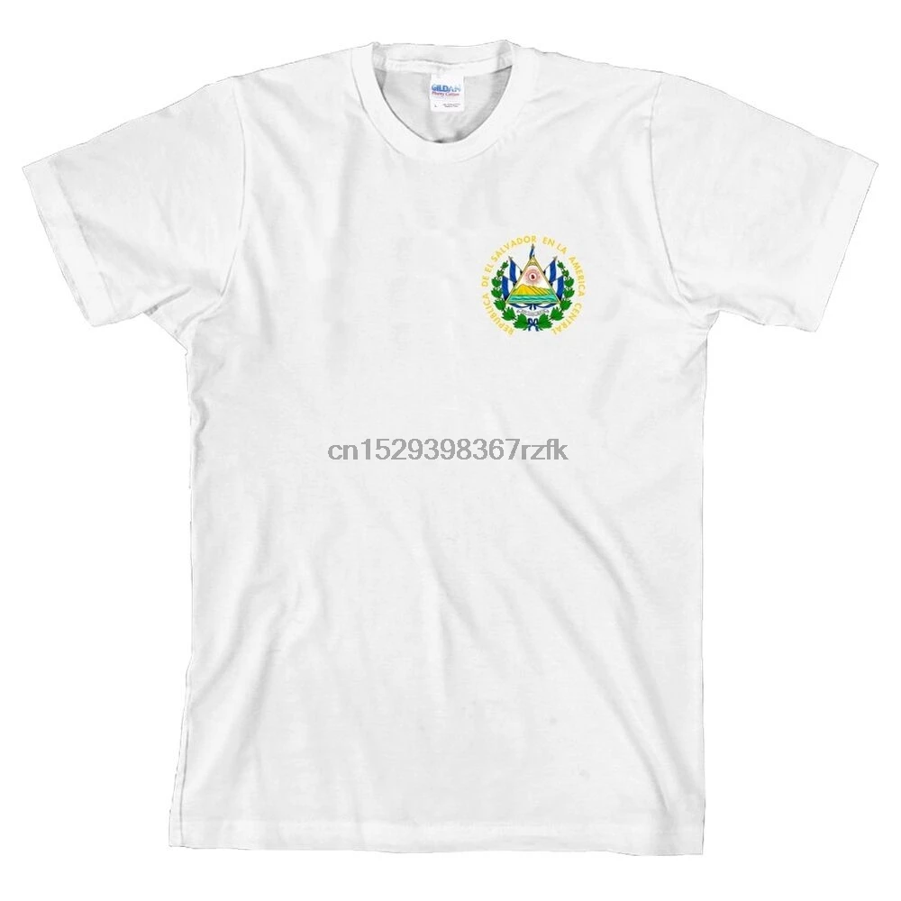 El Salvador Coat of Arms T Shirt Latin America Tee ALL SIZES NEW |
