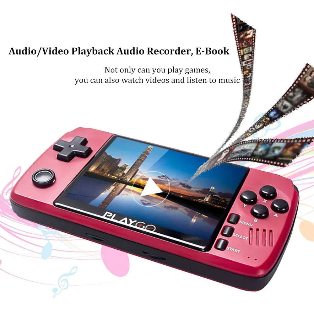 Jogador de Jogo Construído em Mais Jogos para Nes - para ps Atualizado Playgo Emulador Console Polegada Ips Tela Handheld 1000 - Arcade 3.5 - Image 3