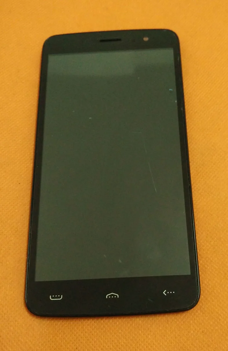 Used Original LCD Display +Digitizer Touch Screen+Frame for HOMTOM HT17 Pro MT6737 Quad Core Free Shipping | Мобильные телефоны и