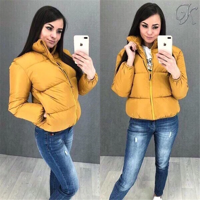Новая стильная теплая хлопковая стеганая одежда AliExpress EBay