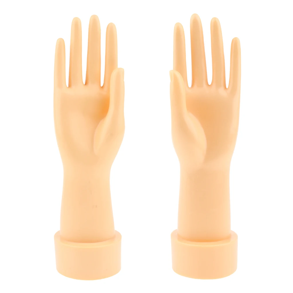 Set Of 2 X Female Adult Left & Right Hands Mannequins Women Display Mold