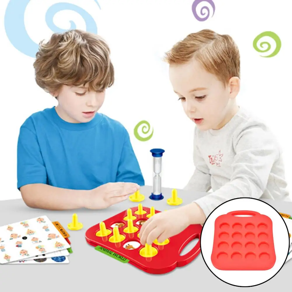 

Kids Creative Memory Match Chess Toy Competition Board Game Set Interactive Educational Toy For Kids Gift