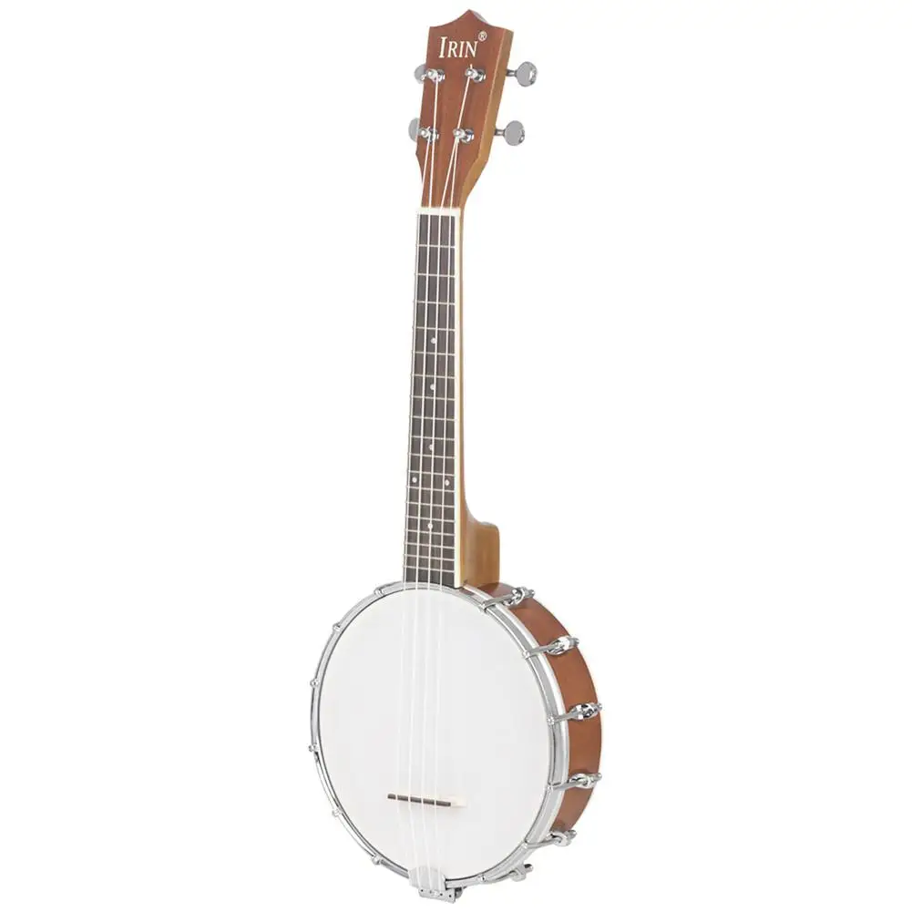 IRIN Mini 4 струны концертный Banjo Uke укулеле для музыкальных струнных инструментов 64x24,5x10 см