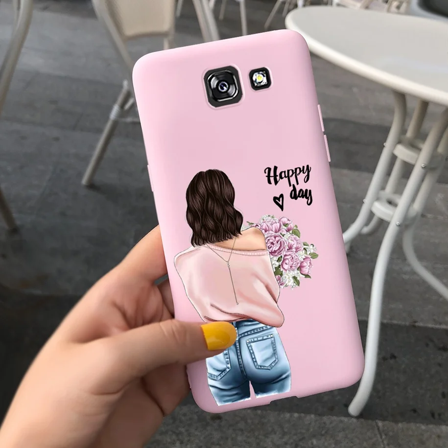 iphone pouch For Samsung J4 Plus Case For Samsung J4 2018 Cover Matte TPU Daisy Phone Case For Samsung Galaxy J4 Plus J4+ J4 2018 Soft Fundas cell phone dry bag Cases & Covers