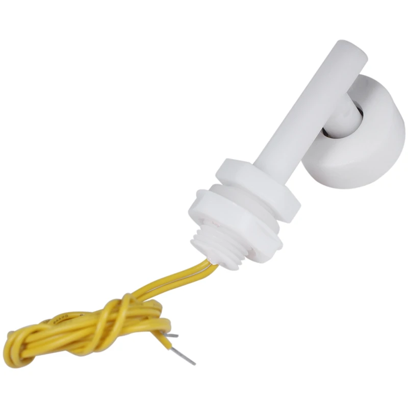 

GTBL 5Pcs Water Level Monitor Sensor Right Angle Float Switches ZPC1 White