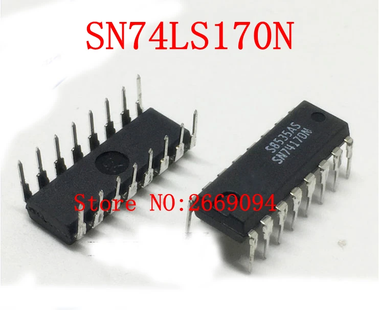 

10pcs /50pcs /100pcs free shipping SN74LS170N SN74LS170 74LS170N DIP-16 HD74LS170P 74LS170P 74LS170 new