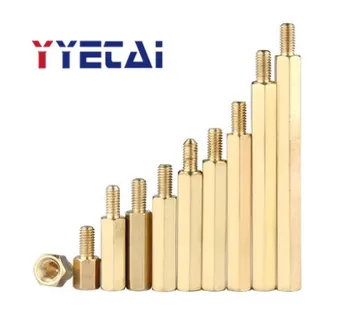 

Yongyetai M3 hexagonal copper column chassis screw single pass nut column main board support column isolation column