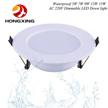 

LED Downlight 3W 5W 7W 9W 12W 15W 18W Round Recessed Lamp 220V 230V 240V 110V Led Bulb Bedroom Kitchen Indoor LED Spot Lighting