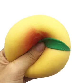 

Fruit Peach Squishy Slow Rising 7.5CM Stress Soft Squeeze Toys For Girls Slow Rising Toy Children Relieves Antistress Anxiety
