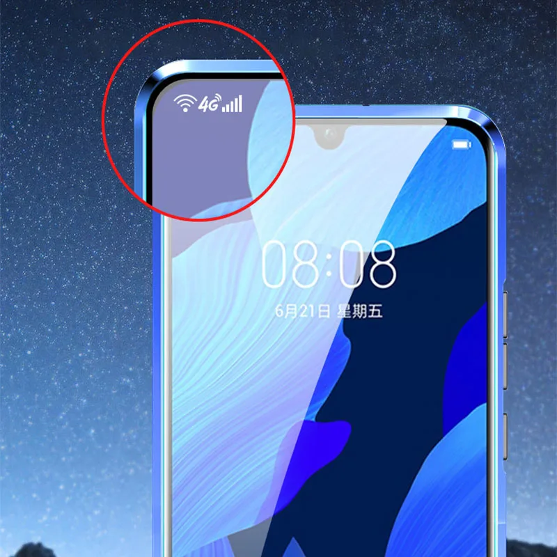 Магнитный чехол для Honor 20 9X Pro 8X V20 huawei Nova 5 5i Pro Nova 4 4E металлический чехол-накладка