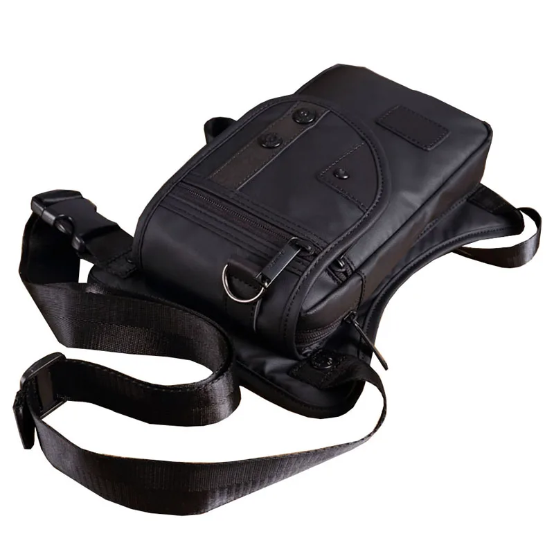 Мужская водонепроницаемая оксфордская/парусиновая/нейлоновая сумка на ногу с заниженной талией, поясная сумка, поясная сумка, сумка через плечо для езды на мотоцикле