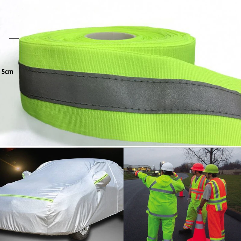 

High Quality sewing on Reflective Webbing Ribbon Reflective Tape For workwear