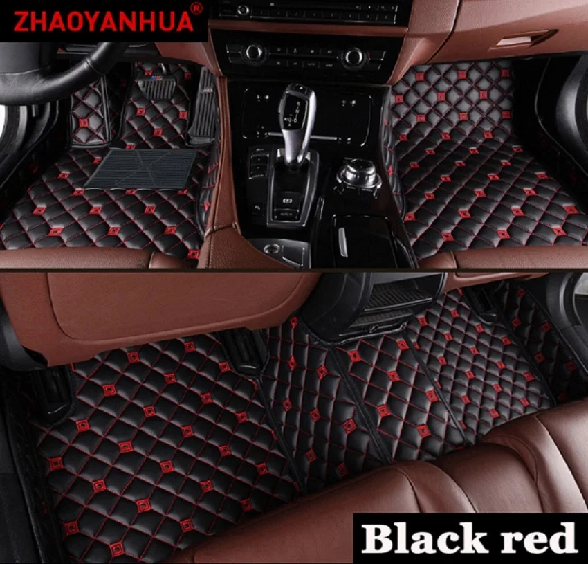 

Custom RHD/LHD Car Floor Mat For BMW X2 F39 2021 year 5 seats Car Accessories Anti-Dirty Waterproof Leather Carpet Floor Mats