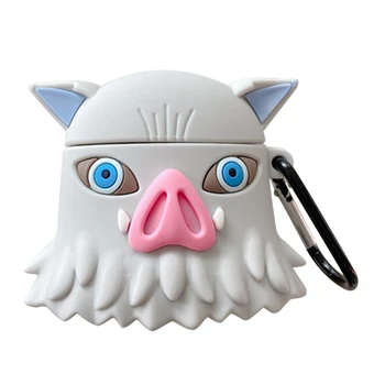 

Demon Slayer Kimetsu No Yaiba Anime Pattern For Airpods 1 2 Case Bluetooth Earphone Protective Cover Silicone Headphone Case