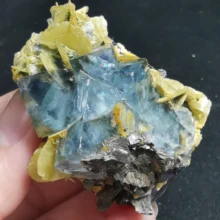 85.2gNatural rare brass mica blue green fluorite cluster mineral specimen stone and CRYSTAL HEALING CRYSTAL QUARTZ GEM