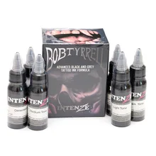 6 Piece Ink For Tattoo Set Microblading Pigment For Permanent Makeup 30ml Color For Tattoo Body Paint