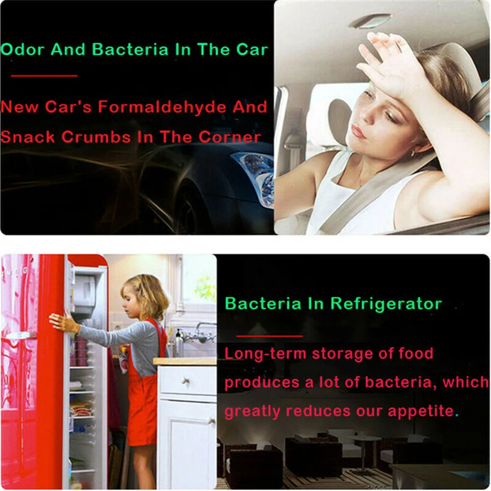 Стиль Авто Luftreiniger Hause Ozondesinfektion Rauch Staub Geruchsentferner In-car air purifie