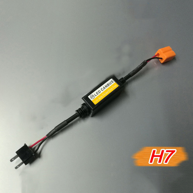 H4 H7 H11 H9 H8 H11 9005 9006 Car Load Resistor Error Canceller LED Decoder Canbus Free Wiring Canceller Decoder Light