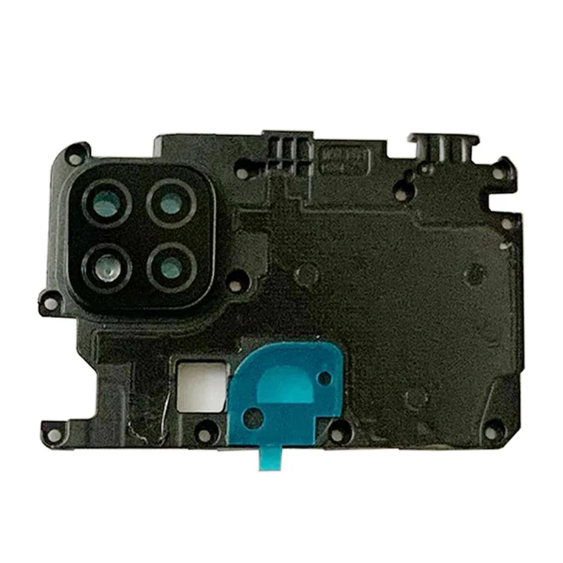 mobile lens 12x Rear Back Camera Lens Glass with Frame Holder For Xiaomi Redmi 9C Camera Frame Repair Spare Replacement Parts lens for android phone