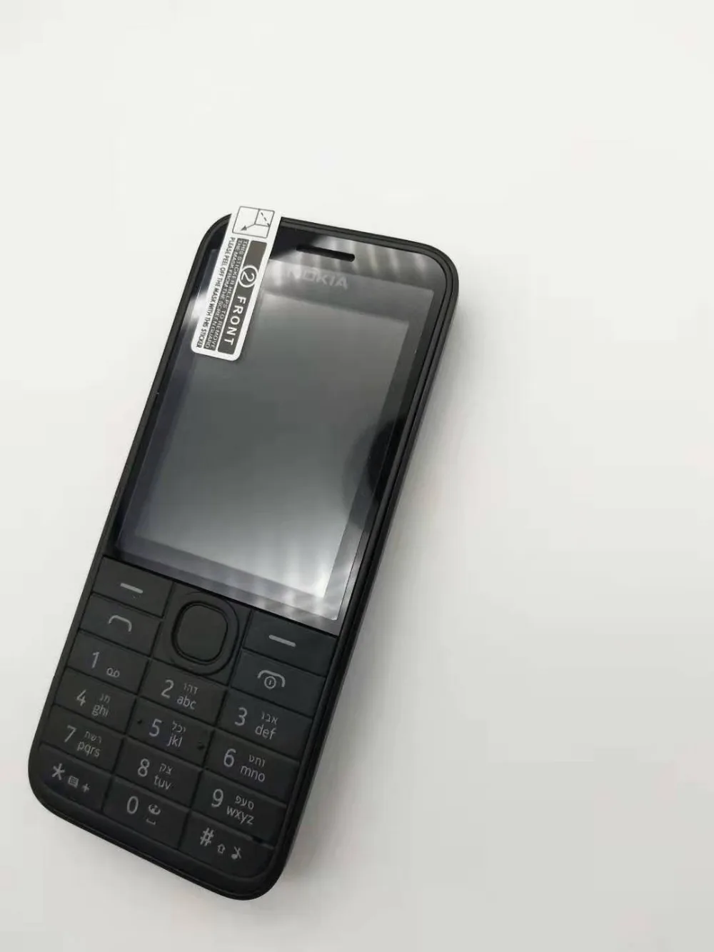 Телефон NOKIA 208 с одной sim-картой, GSM, хорошее качество, разблокированный отремонтированный мобильный телефон, иврит, арабский, русский, клавиатура