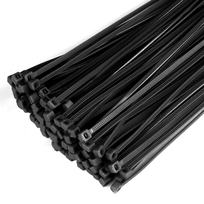 Plastic nylon cable tie nylon cable ties cable ties cable tie nylon zip ties 100 PCS 5X300 cable tie fixing ring 3X200 zipper with 5X200 self-locking nylon