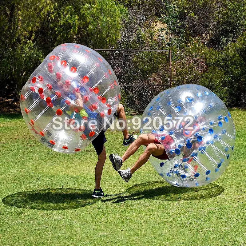 1.2M/1.5M Inflatable Bumper Ball Bubble Soccer Ball PVC TPU Zorb Ball Game US 