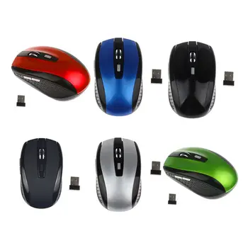 

2.4G Wireless Gaming Mouse Cordless Optical Mouse 6 Buttons Laptop Notebook PC 3 Adjustable DPI Game Mice