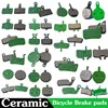 4 Pair (8pcs) MTB Bicycle Hydraulic Disc Ceramics Brake Pads For SHIMANO SRAM AVID HAYES Magura Formula Cycling Bike Part ► Photo 1/6