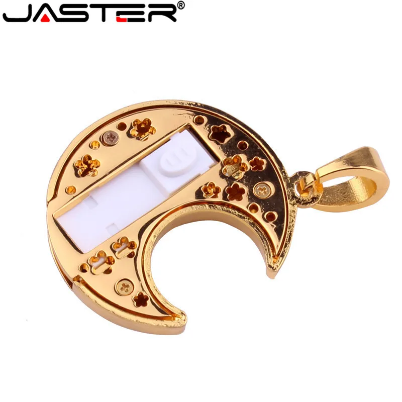 JASTER crystal moon USB флеш-накопитель 16 ГБ 32 ГБ драгоценный камень флеш-накопитель подарок девушке