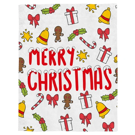 BIGHOUSES пледы одеяло Рождество пледы одеяло красный плед и Лось теплый микрофибра одеяло постельное белье - Цвет: STW01009