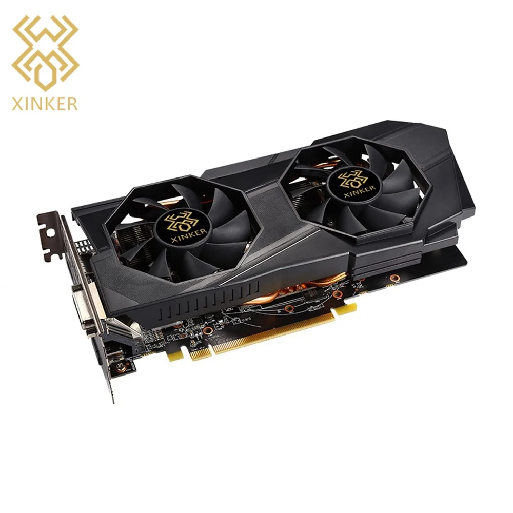  GPU Mine Mining Graphic Card RX 580 4G 2048SP AMD 256Bit GDDR5 7000mhz HDMI DP DVI Rx580 4GB Video 