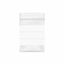 100 шт пластиковые пакеты с застежкой-молнией, записываемые одноразовые прозрачные 2," X 2" 8 MIL