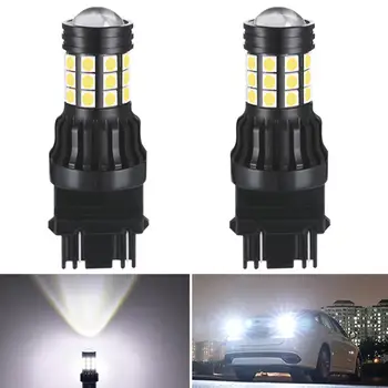 

2pcs Canbus 3157 P27/5W P27/7W T25 3156 3057 LED Bulbs Daytime Running Lights DRL Brake Car Tail Turn Signal Lamp For Jeep Grand