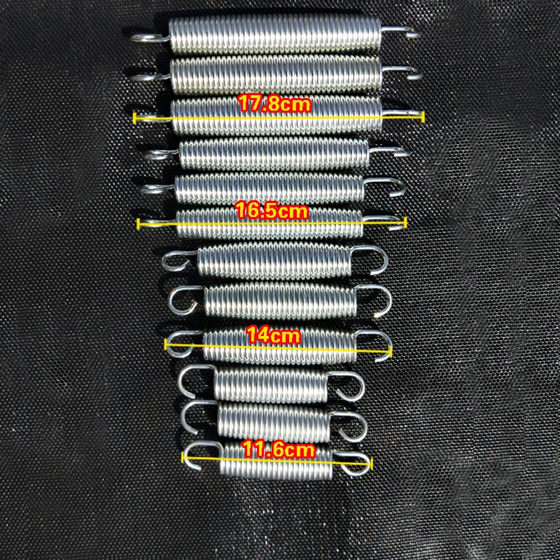 

Stainless steel spring thick and durable high hardness spring extension trampoline spring