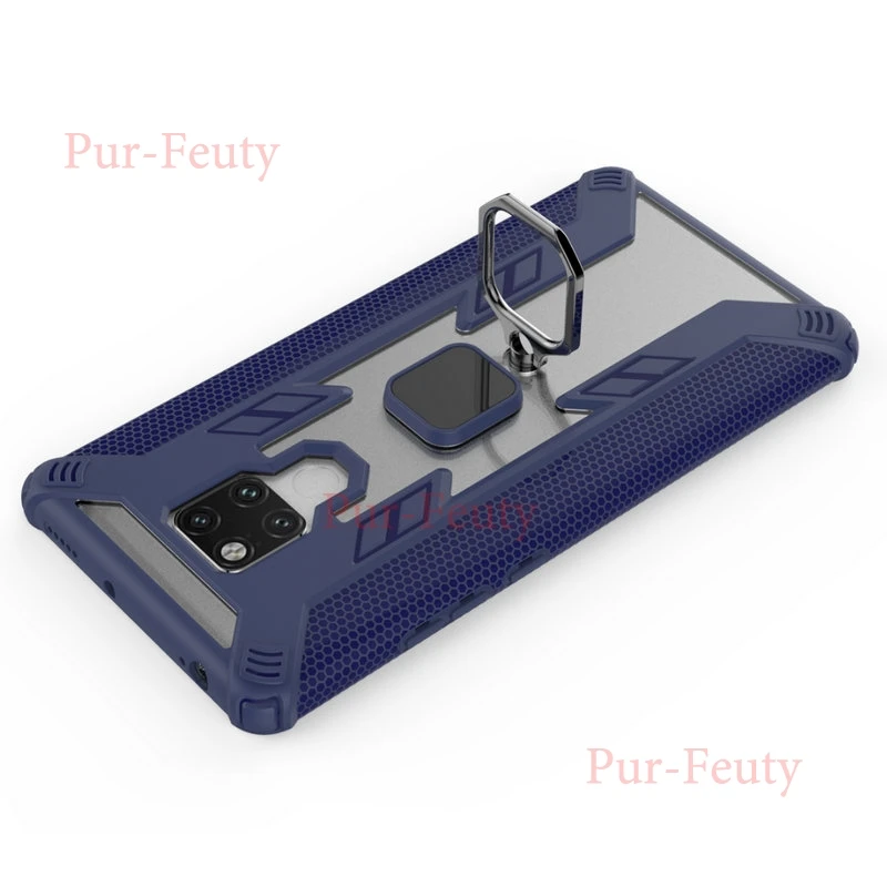 Чехол для huawei mate 20 X EVR-L29 Силиконовый Броня бампер Противоударный задняя крышка чехлы для телефонов huawei mate 20X EVR L29 металлическое кольцо