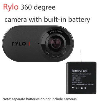 

2Pcs/lot kede 3.8V 830mAh 3.15Wh Camera battery for Rylo 360-degree panoramic 4K HD camera with built-in battery ID799