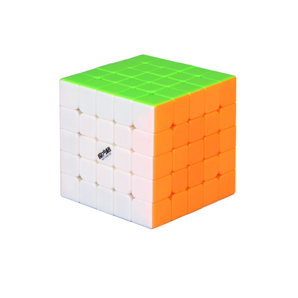 IQ-Cubes QiYi MoFangGe WuShuang 5x5 куб высокоскоростной куб головоломка магический Профессиональный обучающий и развивающий куб Magicos детские игрушки - Цвет: Multi