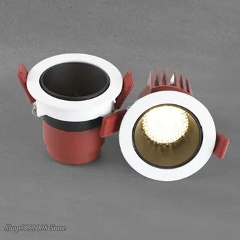 

Modern LED Ceiling Light Embedded COB Downlight Luminaria CREE Lamp Showcase Lighting Multi-angle Lustre Foyer Shop Focos Light